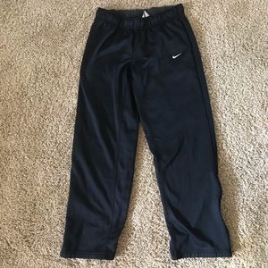 Black Dri-Fit sweats
